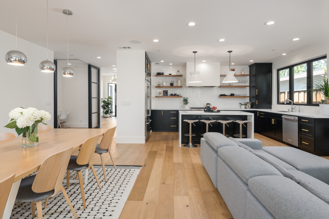 Residential Modern/ Contemporary – Residence Under 3K SF​, Gold, Cindy Steele , Fleur de Lis Designs​