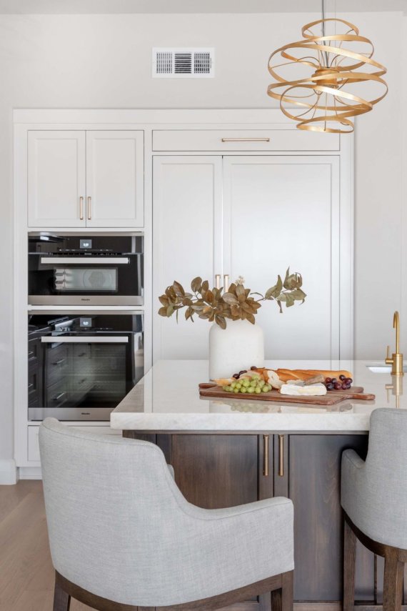 Residential Traditional/ Transitional Kitchen, Silver, Kelly Tivey, Kelly Tivey Interior Design​