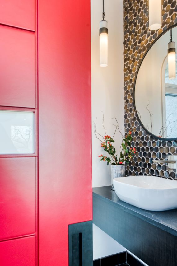 Residential Modern/ Contemporary – Bathroom​, Bronze, Susan Hoffman​, Sue Ross, Susan Hoffman Design​